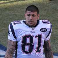 <p>Hernandez is the brother of former NFL player Aaron Hernandez, who died in 2017.</p>