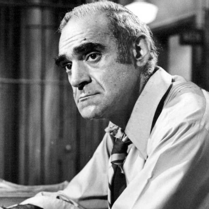 Abe Vigoda as Detective Phil Fish on &quot;Barney Miller.&quot;