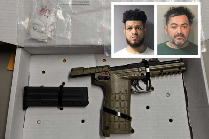 Police arrested Farid Acosta and Carlos Alvarez on Thursday, Nov. 16 after they found a loaded gun and what they believe to be cocaine during a traffic stop.&nbsp;