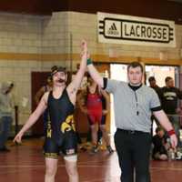 <p>Aidan Miller declared the winner at the 2017 NY-USA Youth State Championships on March 12.</p>