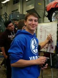 BOCES Tech Students Dazzled by Airbrush Artist