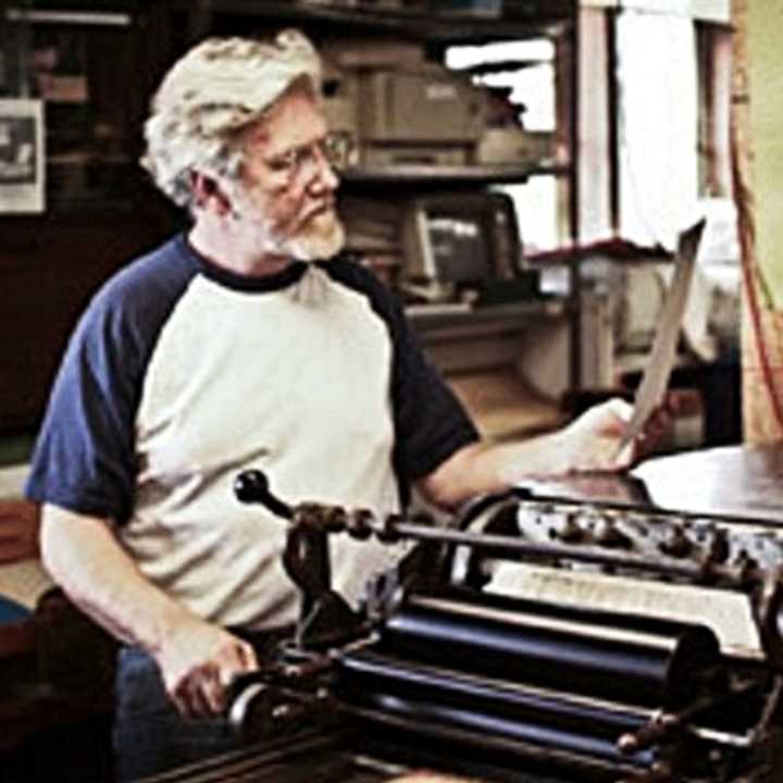 Alan Runfeldt will discuss his passion, the letterpress, March 10 in Mahwah.