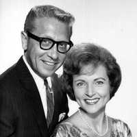 <p>Betty White and Allen Ludden</p>