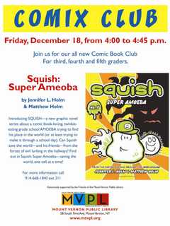 Squish The Super Amoeba Is Coming To Mt. Vernon Comix Club Event