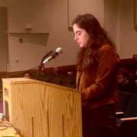 <p>Pascack Hills student Andrea Kent said she is comfortable using the school facilities with transgender students</p>