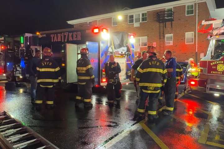 Rockland Apartment Fire Injures 2, Leaves 50 Homeless