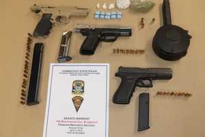 Bridgeport Search Warrant Yields Mulitple Weapons, Drugs