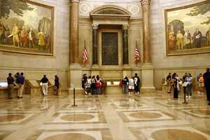 Climate Activists Charged For Dumping Red Powder On Constitution At US Archives: Feds