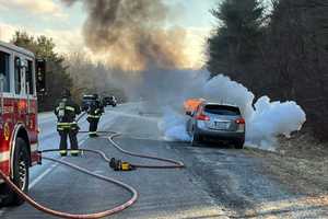 Car Fire Causing Delays For Auburn Drivers Just Before Rush Hour: Fire Department