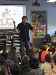 Popular Author Pops Into Paramus' Parkway Elementary School