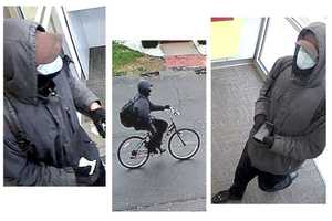 SEE ANYTHING? Bike-Riding, Backpack-Carrying Bank Robber Sought By NJ FBI