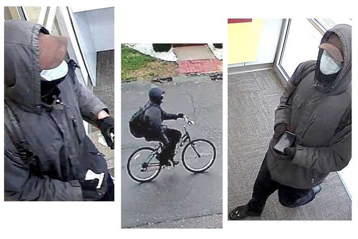 SEE ANYTHING? Bike-Riding, Backpack-Carrying Bank Robber Sought By NJ FBI