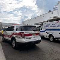 <p>A Bergen County Hazardous Materials Unit responded to the Sika Corporation complex in Lyndhurst to monitor air quality.</p>