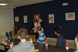 Army Veteran Gives Byram Hills High Students Lesson On Prosthetics