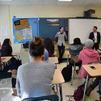 <p>Students listen to Briarcliff Graduates about life beyond the classroom. </p>