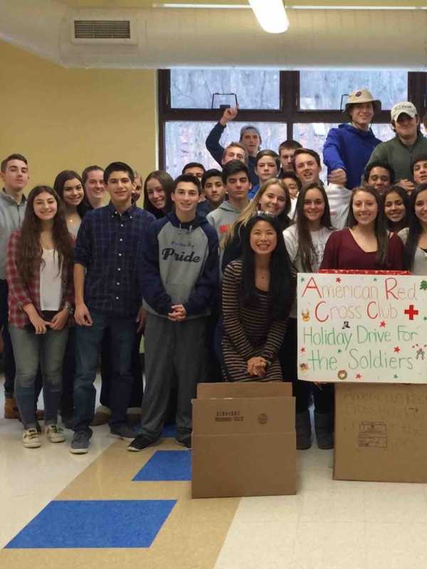 Briarcliff HS Students Create Care Packages For Troops
