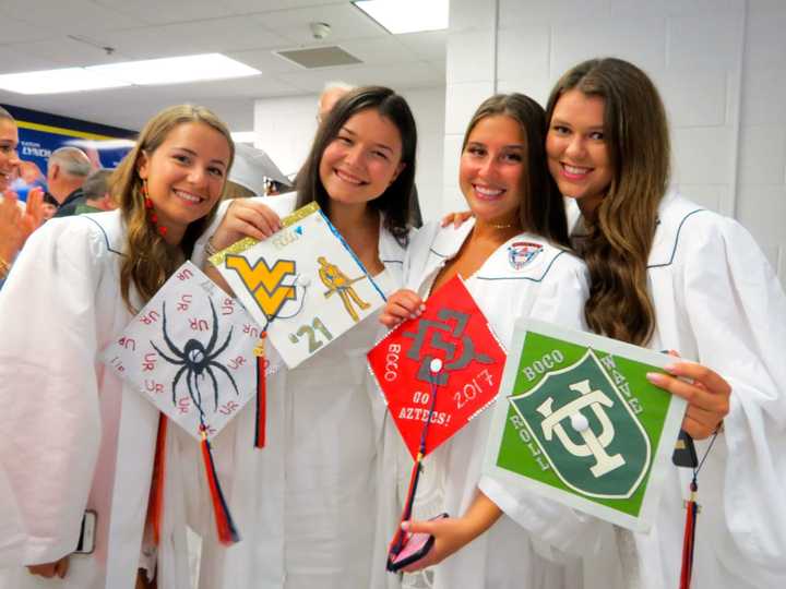 Briarcliff seniors before their graduation