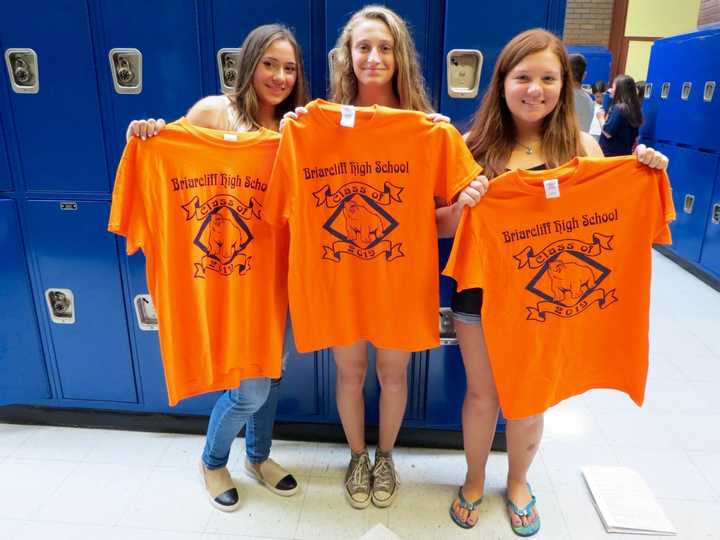 Briarcliff Manor High School freshmen explored their new schools on Sept. 3. 