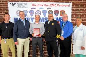 Stratford Paramedic Honored By Bridgeport Hospital
