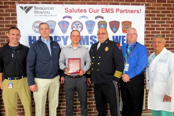 Stratford Paramedic Honored By Bridgeport Hospital