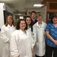 <p>Bon Secours Community Hospital laboratory staff.</p>