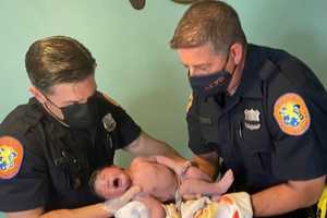 Officers Help Deliver Baby Girl Within Minutes After Arriving At Long Island Home