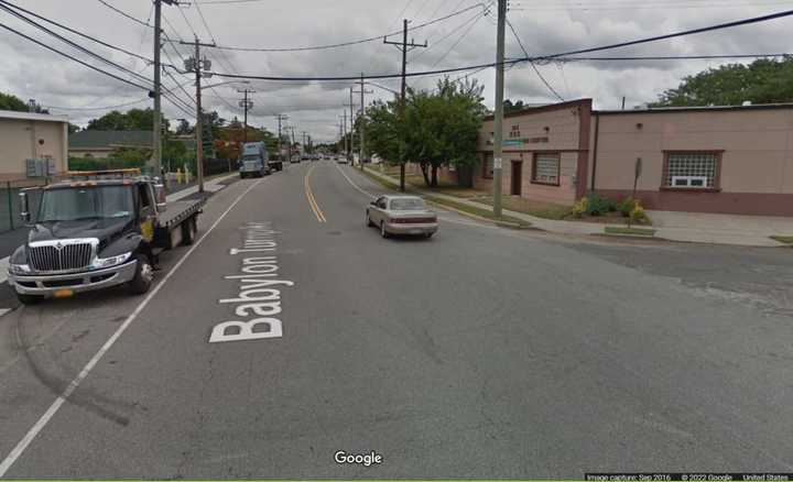 Babylon Turnpike and Cumberland Avenue in Roosevelt