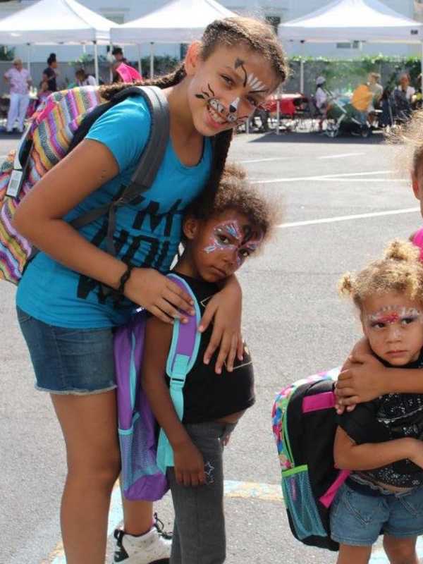 Kids Get Backpacks, Enjoy Barbecue From Yonkers-Based Leake And Watts