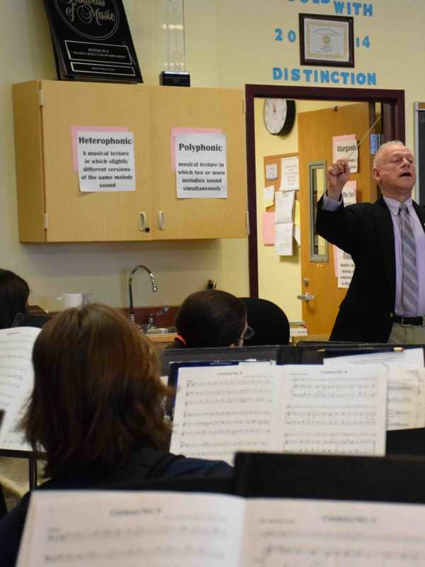 Briarcliff Band Students Learn Music From Award-Winning Conductor