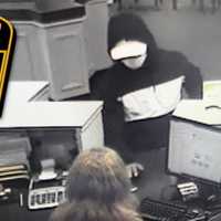 Bank Robber On The Run In Northampton: Troopers