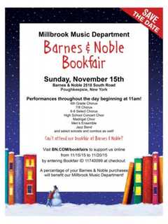 Millbrook Schools' Music Department Raises Funds With Bookfair