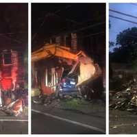 Car Crashes Into Historic House, Setting Off Fire In Hudson Valley