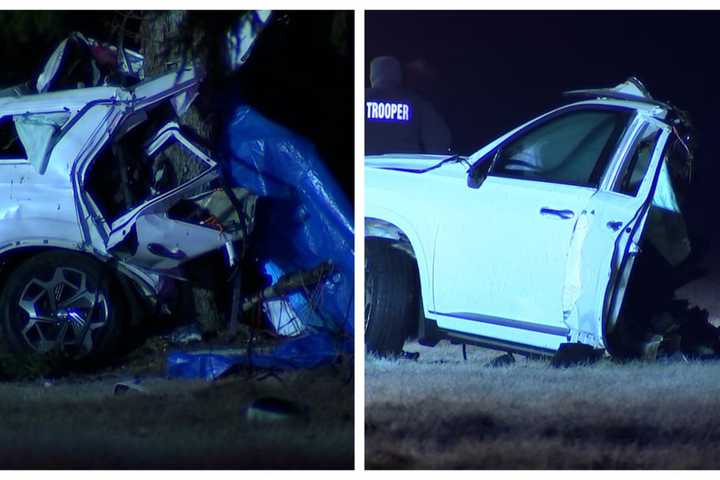 Horrific Crash: 1 Killed, 1 Injured After SUV Crashes Into Tree In Region