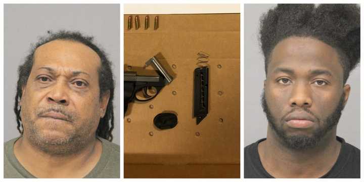 Allah Shabazz, the gun seized, and Brandon Lane