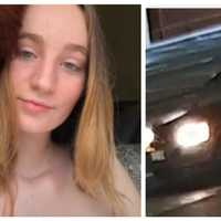 <p>Alysa Jade Kristjanson, 22, of Princeton, was killed in a hit-and-run crash on Route 130 that may have involved a dark-colored SUV, pictured right.</p>