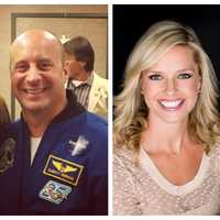 <p>Garrett Reisman, Kathryn Tappan and Ben Bailey are all from Morris County.</p>