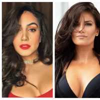 <p>Maria Elizondo and Derryn Paige are the two North Jersey contestants competing on MTV&#x27;s &quot;Double Shot of Love with DJ Pauly D &amp; Vinny,&quot; premiering April 11.</p>