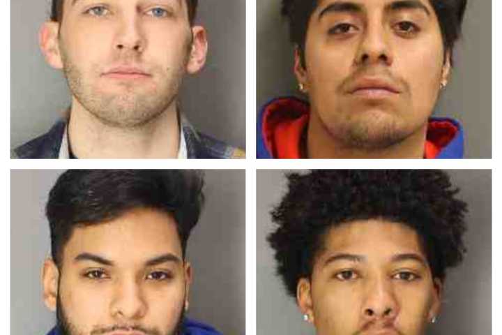 Four Nabbed For Vandalizing Numerous Buildings With Graffiti In Area, Police Say