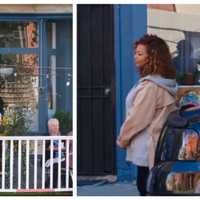 Queen Latifah Spotted Filming In Jersey City