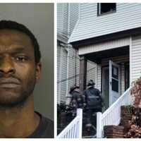Newark Firefighters Capture Accused Arsonist On Roof Of Burning Home