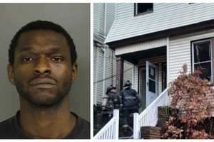 Newark Firefighters Capture Accused Arsonist On Roof Of Burning Home