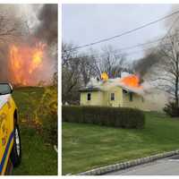 Police Officer Rescues Family As Flames Engulf Long Valley Home