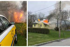 Police Officer Rescues Family As Flames Engulf Long Valley Home