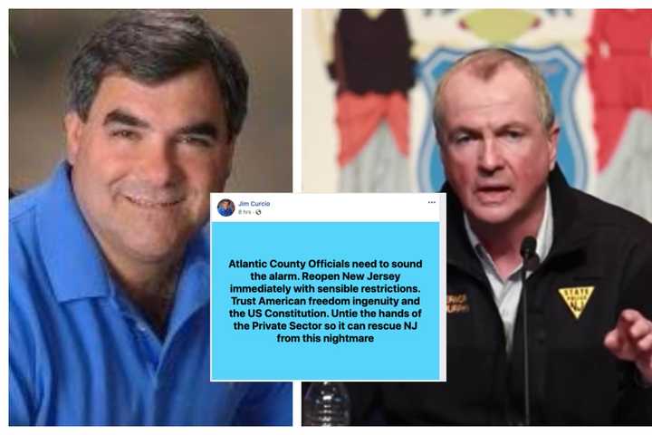 'There Will Be Blood On Our Hands': Murphy Slams Atlantic County Official Urging NJ's Reopening