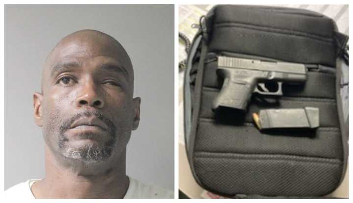 Derrick Bonds and the weapon found in the vehicle.