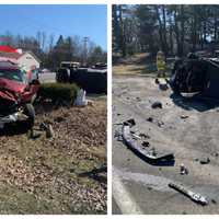 3 Teens Hospitalized After Rollover Crash In Front Of Hudson Valley Deli