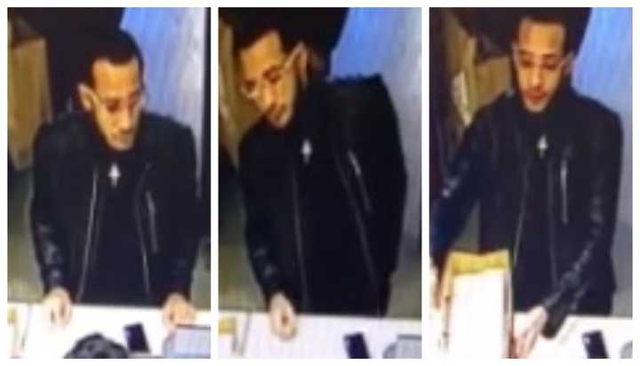 Know Him? Police on Long Island are looking to identify the man pictured who allegedly used counterfeit money to purchase shoes.