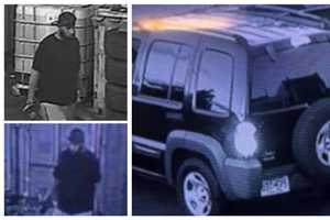 SEEN HIM? Jeep Driver Stole 4 Truck Batteries From Newark Transport Company