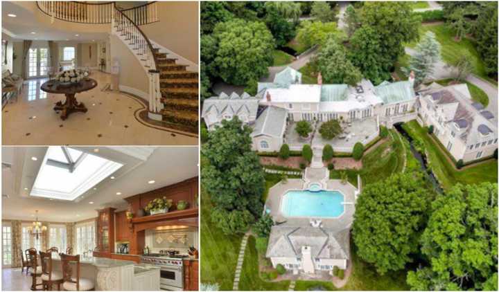 The E. Saddle River Road home belongs to Wall Street exec Kenneth Pasternak, NJ.com says.