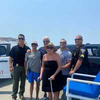 Westchester Woman With Cancer Receives Special Police Escort To Beach